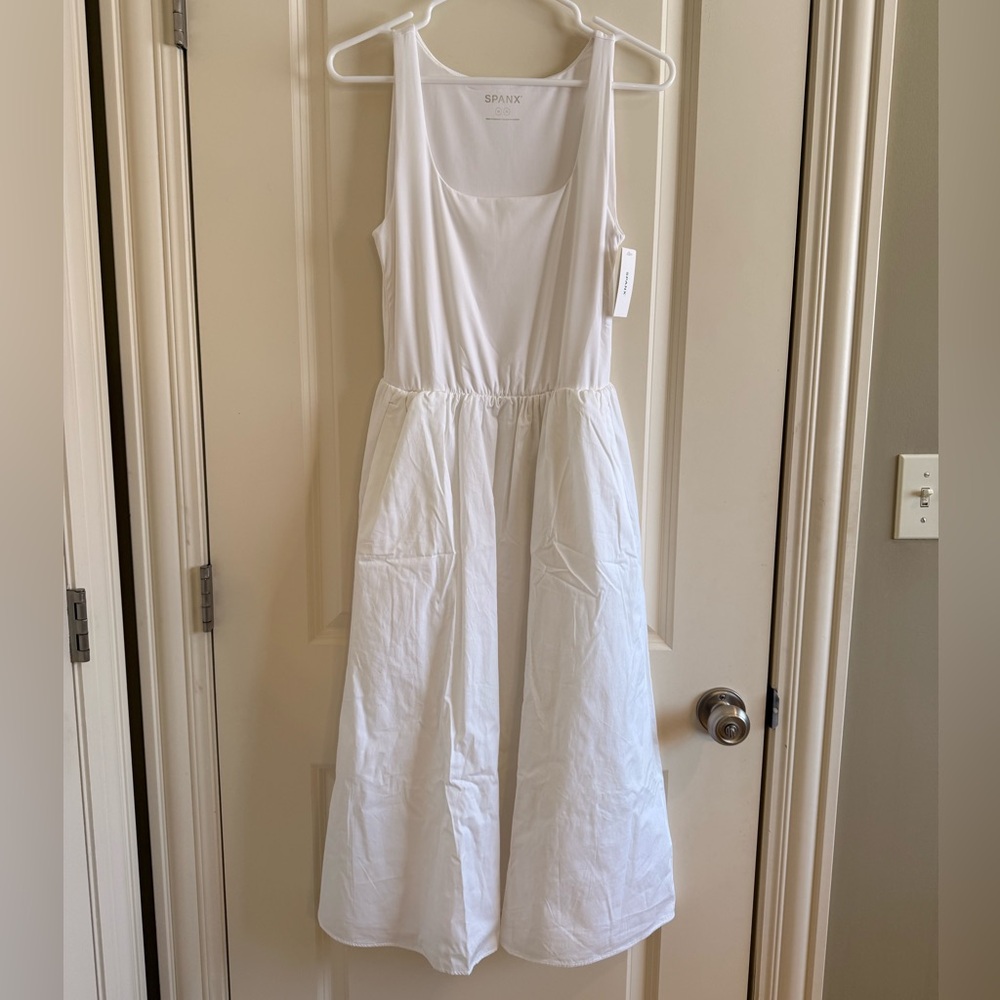SPANXsmooth Jersey Scoop Neck Tank Midi Dress - Picture 3 of 6